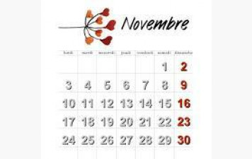Calendrier des Tournois du BCV Novembre 2025
