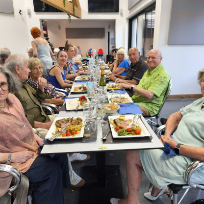 Dîner au Camping Massereau après l'AG du 1er juillet 2026